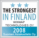 Strongest in Finland - Credit rating 2008